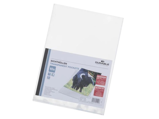 [90107691 220007] DURABLE Sichthülle A4 10 x Transparent