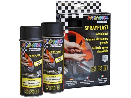 [90107699 634127] DUPLI-COLOR Sprühfolie glänzend Set Grau