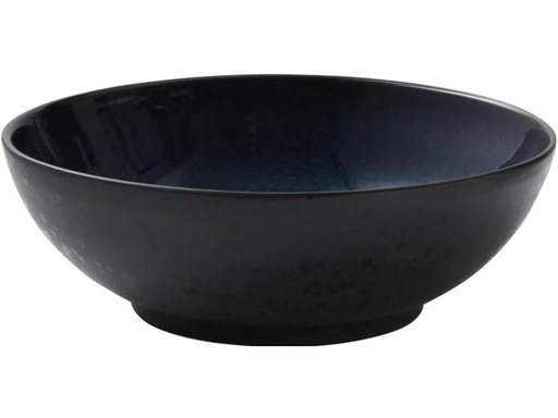 [90107745 868968] Bitz Salatschüssel 30 cm, Schwarz/Dunkelblau