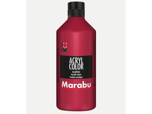 [90010758 998306] Marabu Acrylfarbe Acryl Color 500 ml Karminrot