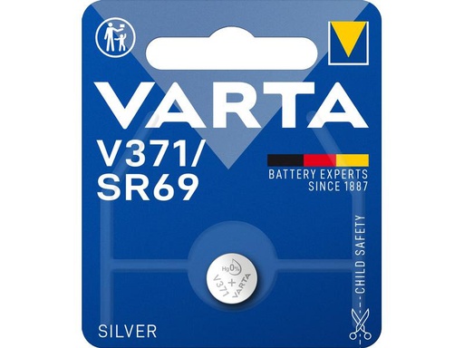 [90107827 262396] Varta Knopfzelle V371 1 Stück