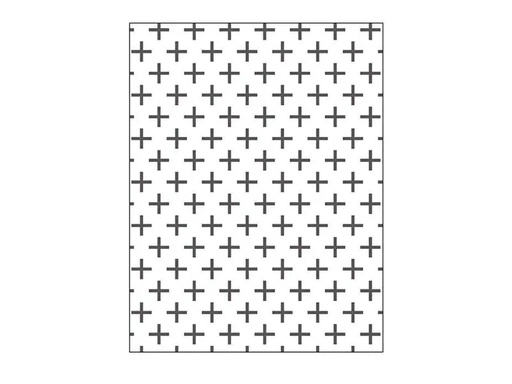 [90107847 1168798] Creativ Company Prägeschablone 11 x 14 cm, Punktmuster