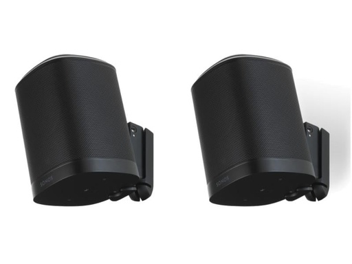 [90107939 662928] Flexson Wandhalterung Paar Sonos One Schwarz
