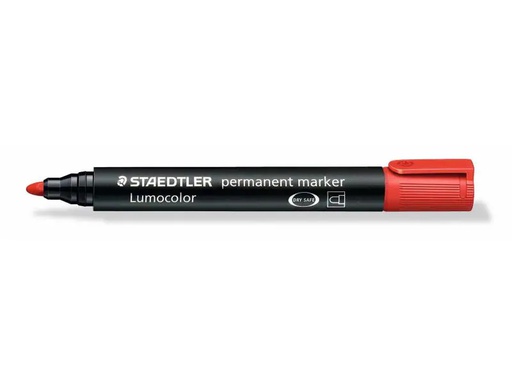 [90010776 914656] Staedtler Permanent-Marker Lumocolor 352 Rot, permanent