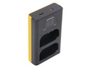 Patona Ladegerät Dual USB – Panasonic DMW-BLK22