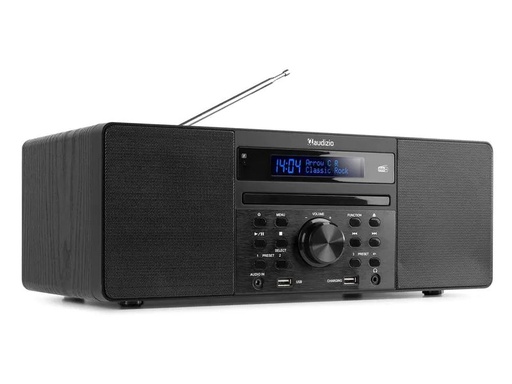 [90107999 1114570] Audizio Radio/CD-Player Prato Schwarz