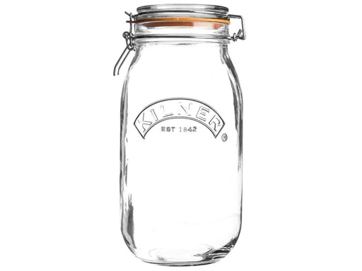 [90010786 523278] Kilner Einmachglas rund 2000 ml, 1 Stück