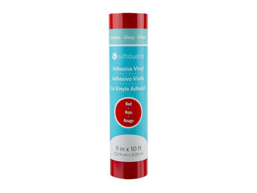 [90108088 334067] Silhouette Vinylfolie Glossy 22.9 cm Rot