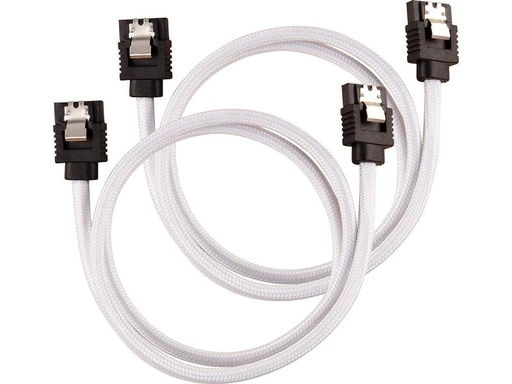 [90108194 858124] Corsair SATA3-Kabel Premium Set Weiss 60 cm