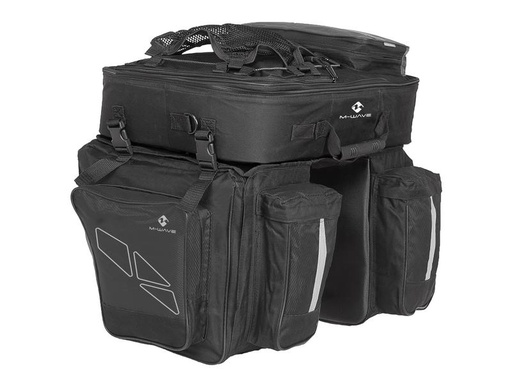[90108360 1177665] M-Wave Gepäckträgertasche Amsterdam Triple