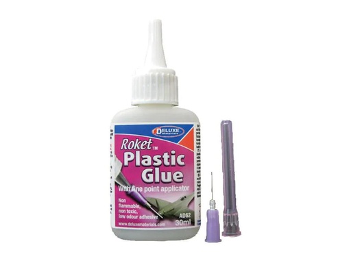 [90108368 778905] Deluxe Materials Modellbauklebstoff Roket Plastic Glue 30 ml