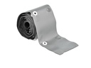 Delock Kabelschlauch 2 m x 10 mm, Knopfverschluss Grau
