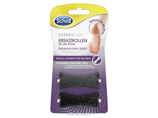 [90108460 1051154] Scholl Hornhautentferner-Aufsatz Expert Care für die Ferse, 2 Stück
