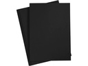 Creativ Company Bastelpapier 70 g, 20 Blatt, Schwarz