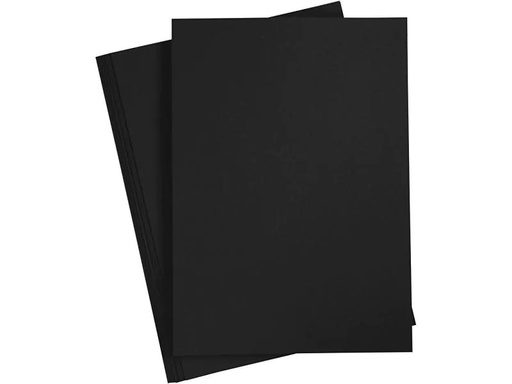 [90108514 890165] Creativ Company Bastelpapier 70 g, 20 Blatt, Schwarz
