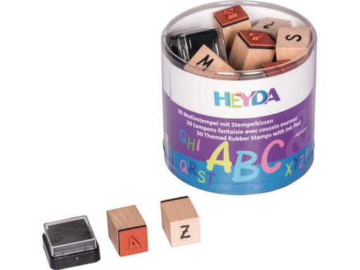 [90108566 797988] Heyda Stempelset Buchstaben