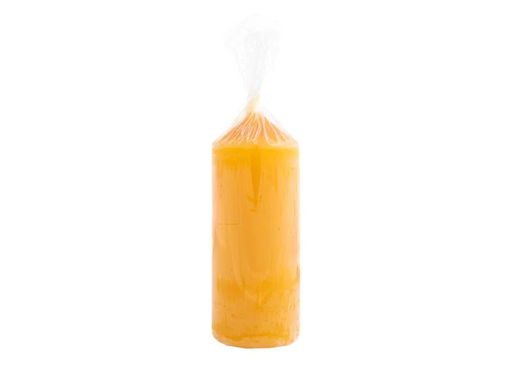 [90108696 1074305] Herzog Kerzen AG Zylinderkerze aus Bienenwachs 4 x 10 cm