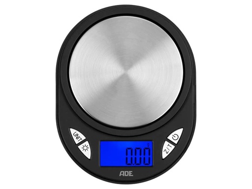 [90108758 587119] ADE Präzisionswaage TE 1700 Schwarz/Silber