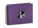 Hama Fotoalbum Fine Art 24 x 17 cm Lila, 50 schwarze Seiten