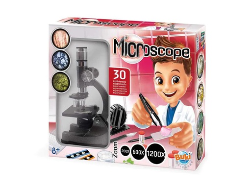 [90108862 891775] Buki Experimentierkasten Mikroskop 30 Experimente