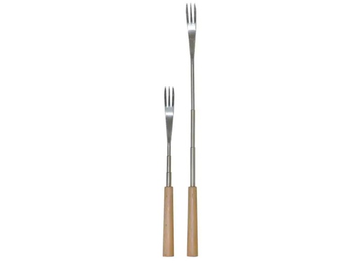 [90108909 502492] Heidi Cheese Line Käsefonduegabel Teleskop 2 Personen