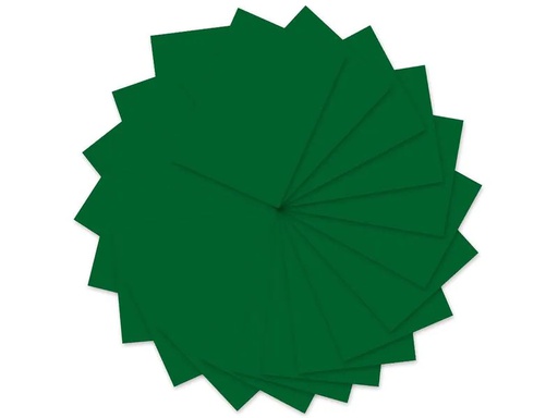 [90108912 1107510] URSUS Tonzeichenpapier A4, 130 g/m², 100 Blatt, Dunkelgrün