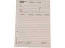 CONNECT Telefonblock A5 weiss