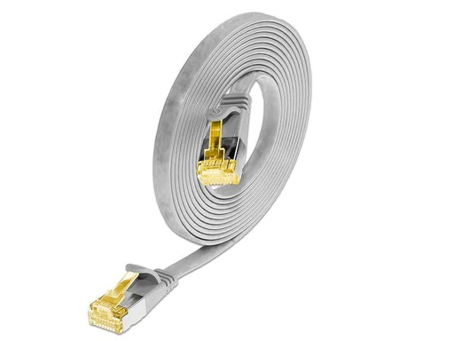 [90010894 823104] SLIM Slimpatchkabel  Cat 6A, U/FTP, 0.25 m, Grau