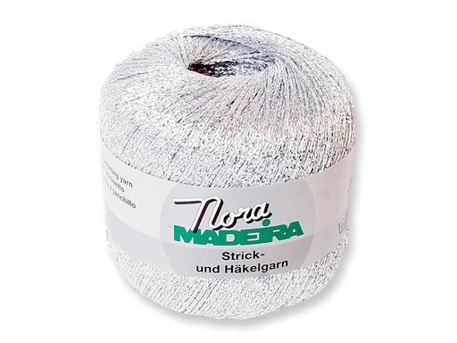 [90109217 1212152] Madeira Näh- und Stickgarn Nora 25 g Silber