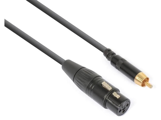 [90109225 1141039] PD Connex CX136 XLR 3 Pole, female - Cinch 0.15 m