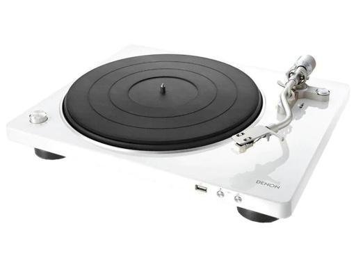 [90109243 938041] Denon Plattenspieler Denon DP-450USB Weiss