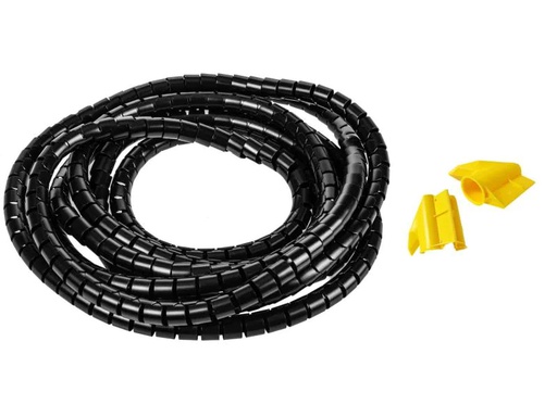 [90109247 925350] Plica Spiroschlauch 5 m x 20 mm Schwarz