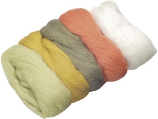 [90109275 1101946] Heyda Filzwolle Merino Mix 50 g, Oliv