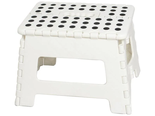 [90109290 1072451] M &amp; B Klapphocker Klapp-Klick Kunststoff, Weiss