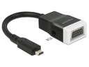 Delock Adapterkabel Micro-HDMI – VGA Schwarz