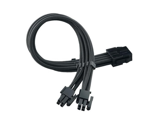 [90109473 1098724] SilverStone Stromverlängerungskabel 8-8(4+4)Pin 0.08 mm Schwarz