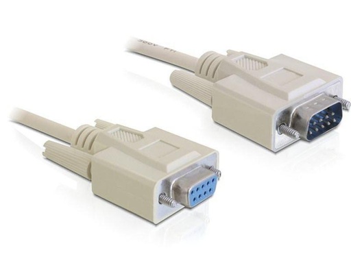 [90109524 190462] Delock Verlängerungskabel RS-232 DB9 - RS-232 DB9 (m-f) 1 m