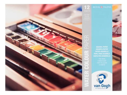 [90109526 995815] Van Gogh Aquarellblock 30 x 40 cm 30 x 40 cm