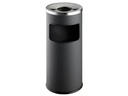 DURABLE Abfalleimer mit Ascher Safe 17 l, Anthrazit