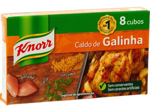 [90109665 1051287] Knorr Portugal Hühner Bouillon 8 Würfel