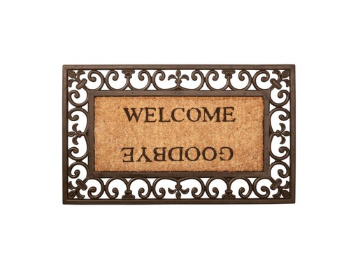 [90109701 1062141] Esschert Design Fussmatte Welcome Goodbye 44.5 cm x 75.5 cm