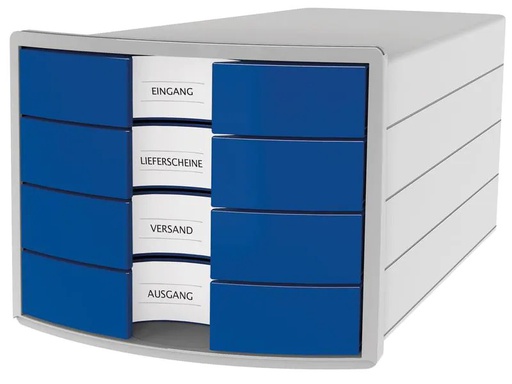 [90109712 1142706] HAN Schubladenbox IMPULS A4/C4 Blau