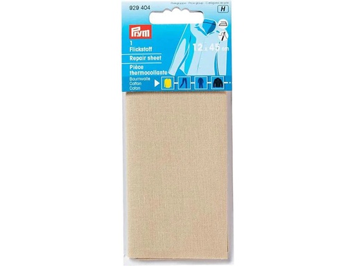 [90001074 1174987] Prym Flickstoff 12 x 45 cm, aufbügelbar, Beige