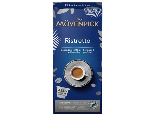 [90109883 919587] Mövenpick Kaffeekapseln Ristretto 10 Stück