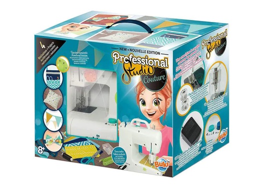 [90109924 964291] Buki Spiel-Nähset Professional Studio Nähmaschine