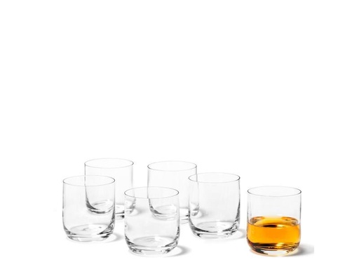 [90110114 552346] Leonardo Whiskyglas Daily 320 ml, 6 Stück, Transparent 