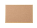 Bi-Office Pinnwand 150 cm x 100 cm, Braun