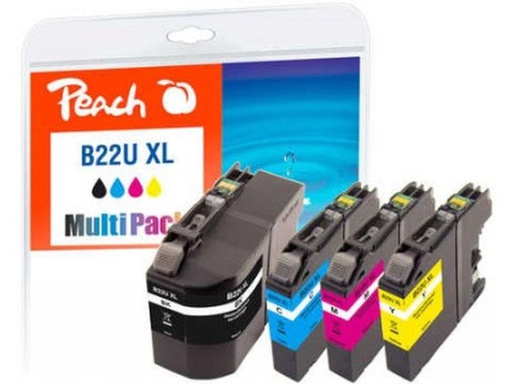 [90110270 754494] Peach Tintenset Brother LC-22UXL