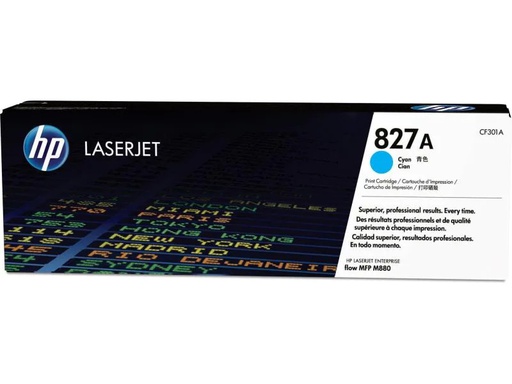 [90110297 307494] HP Toner Nr. 827A (CF301A) Cyan