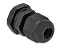 Delock Kabelverschraubung PG7, 15mm, 10 Stück, schwarz